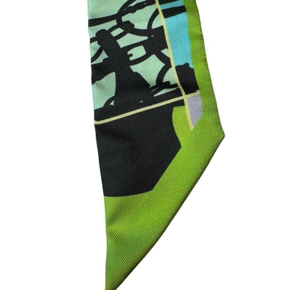 Hermes Silk Soie en Desordre Twilly - Picture 3 of 6